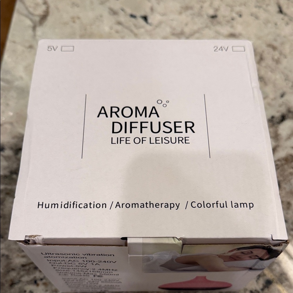 Multi Color Ultrasonic Vibration Atomization Aroma Diffuser - Picture 5 of 6